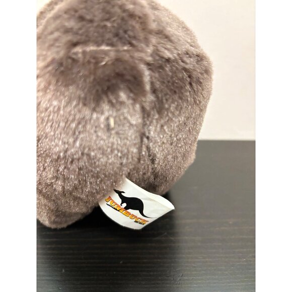 Plush Jumbuck Australia Wombat Toy Brown Soft Stuffed Animal For Ages 3+ - Picture 4 of 7